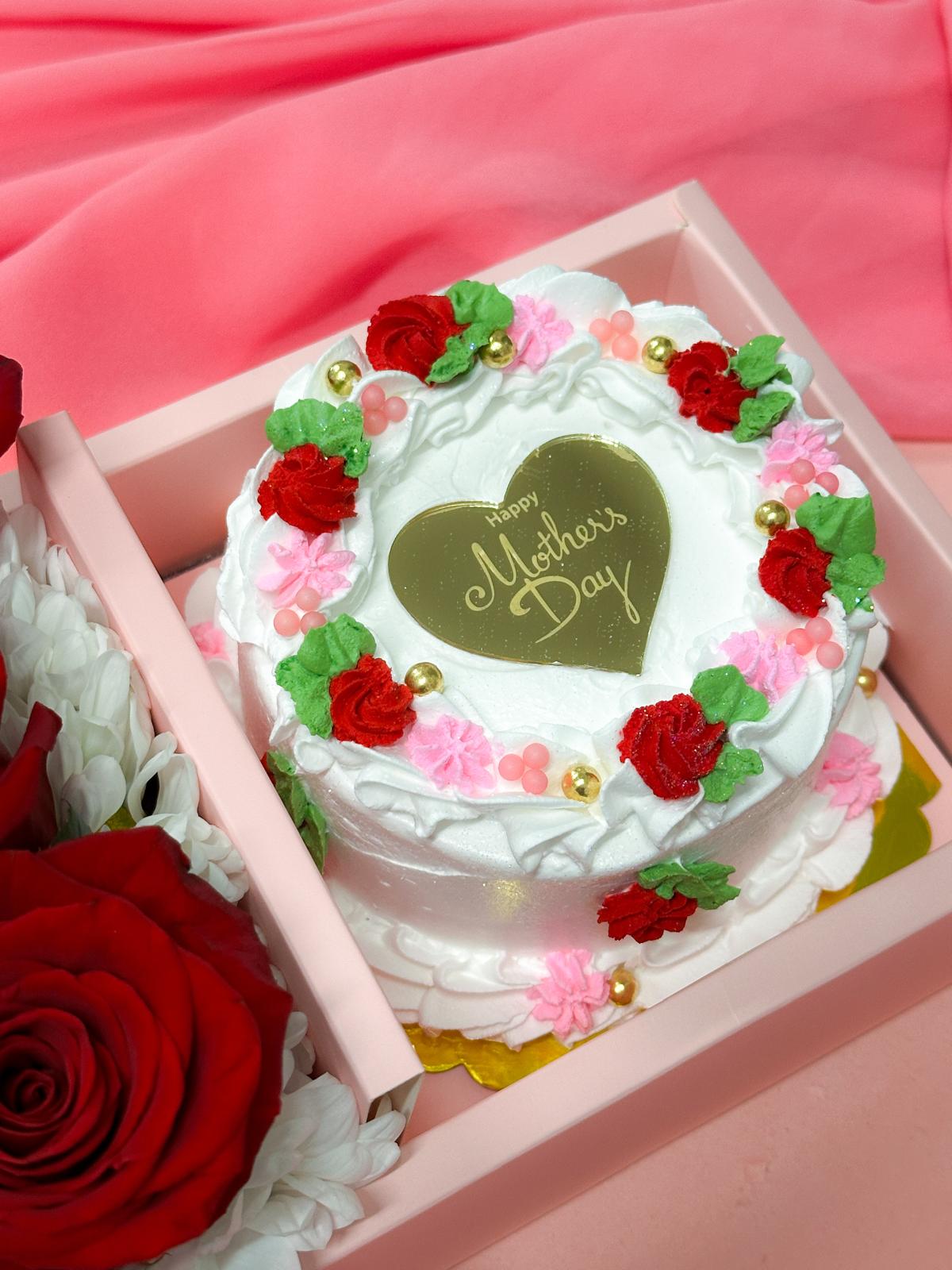Cake & Flowers Box