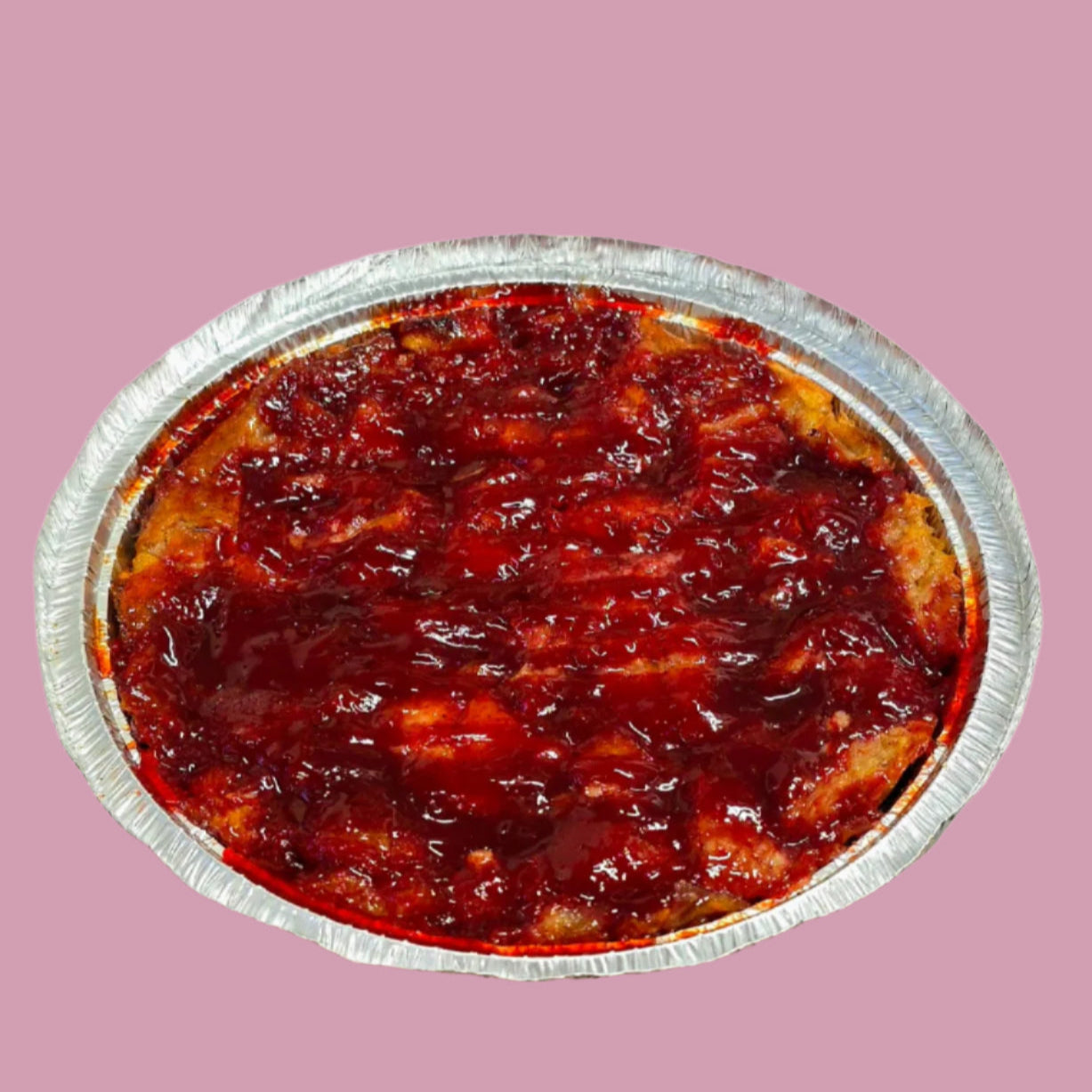 Budín de Croissants de Guayaba