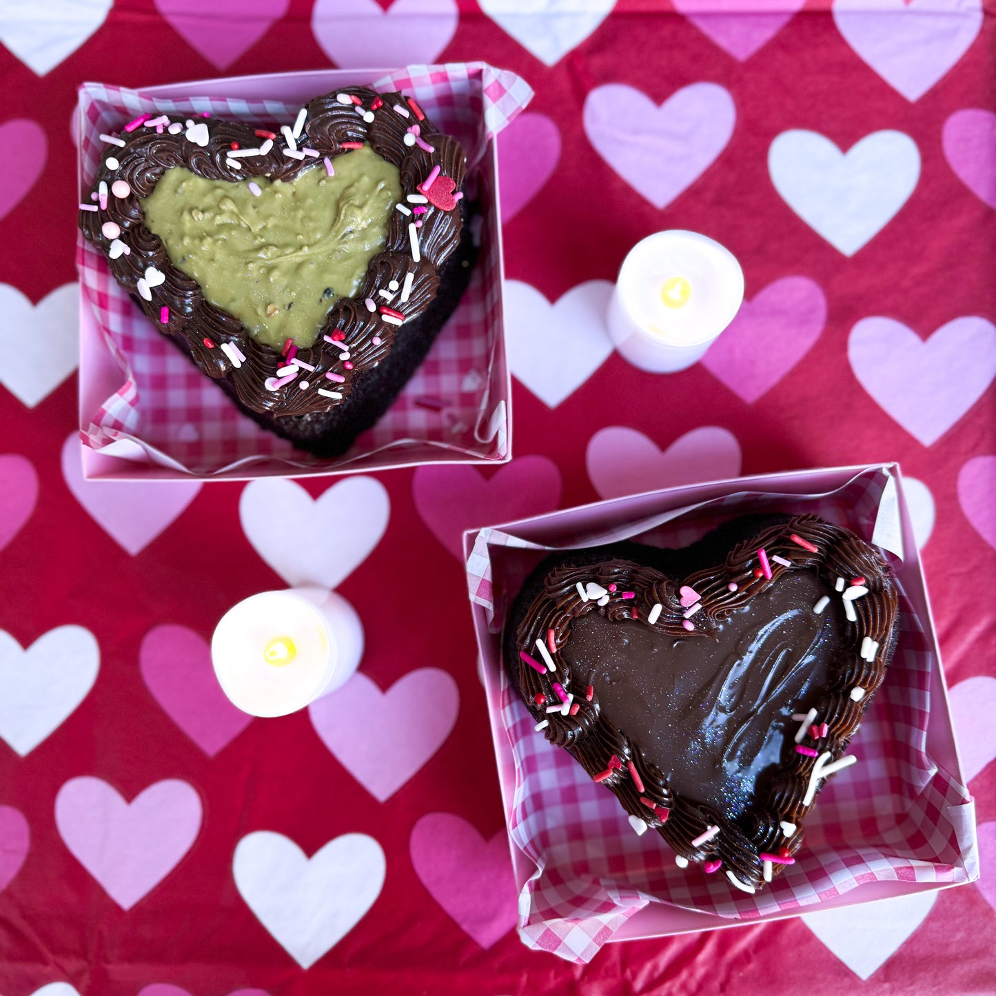 Corazón de Chocolate Relleno