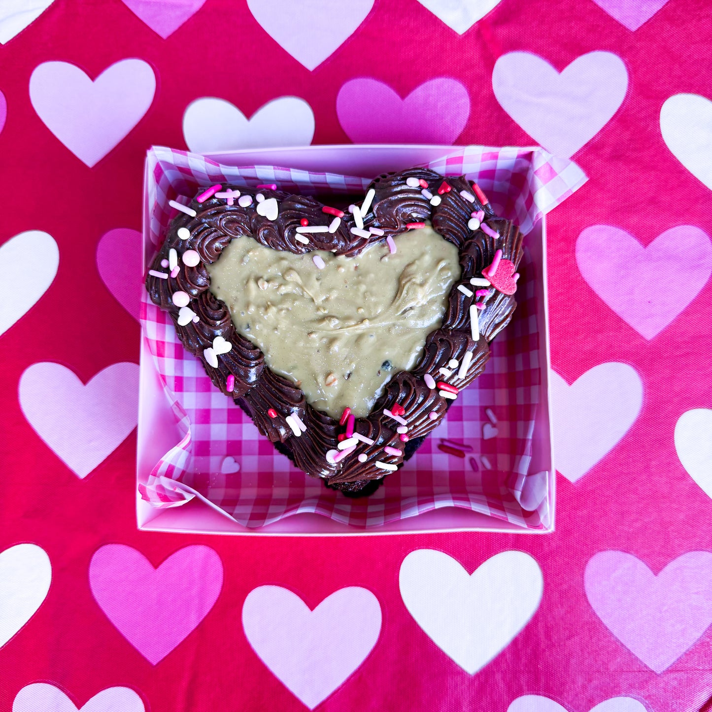 Corazón de Chocolate Relleno