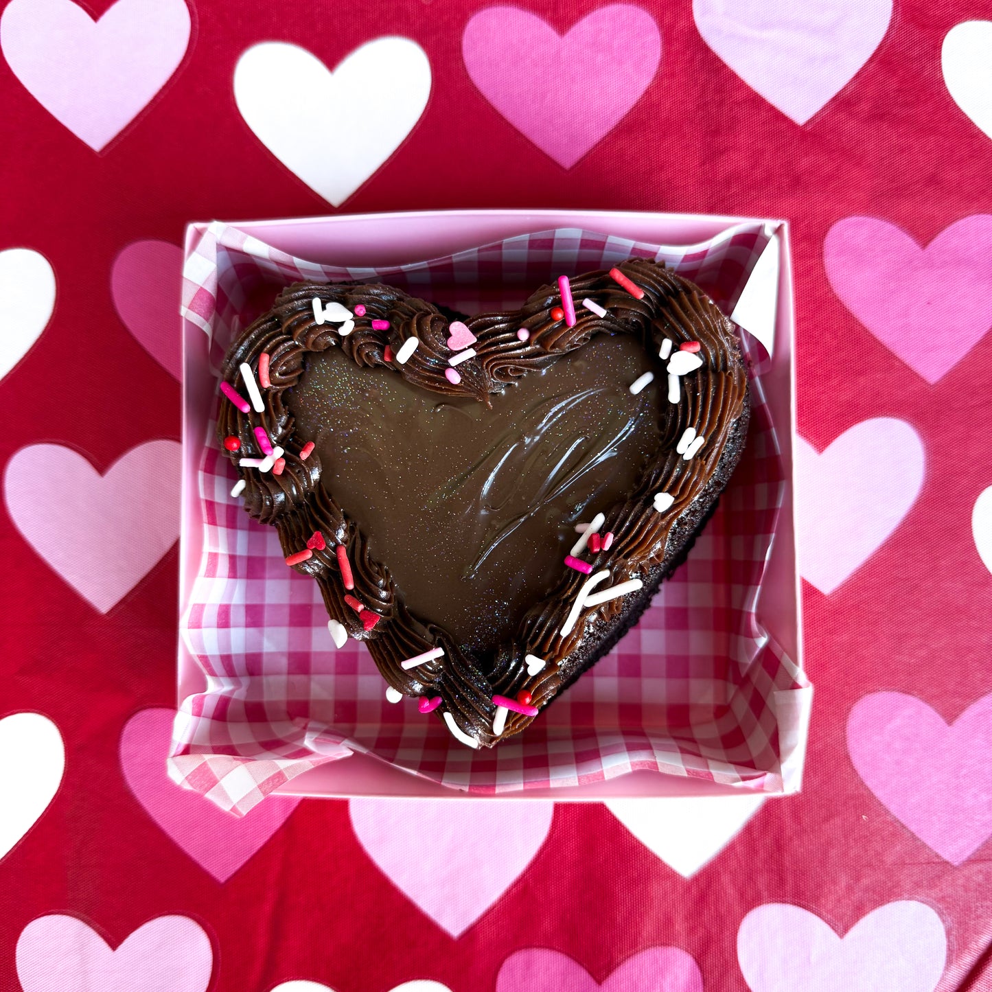 Corazón de Chocolate Relleno