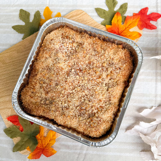 Budín de Croissant de Coco y Almendra
